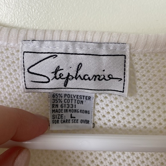 Stephanie Vintage T-shirt Top Ocean Beach Print - Picture 2 of 15